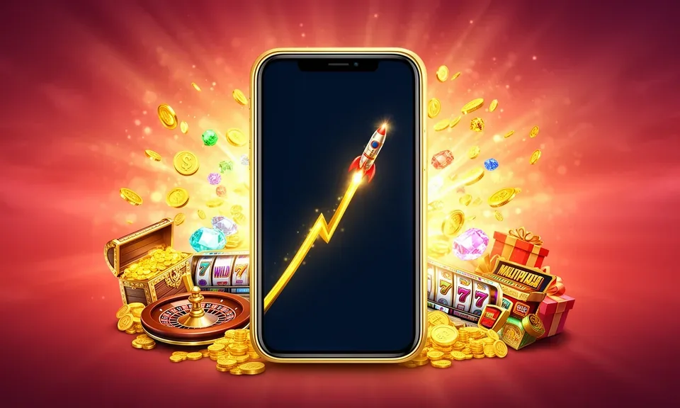 Mobile casino lobby